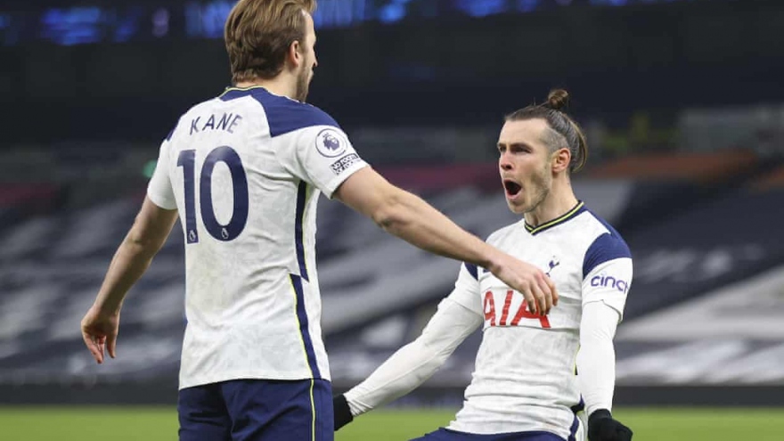 Song sát Bale - Kane đưa Tottenham áp sát top 4 Premier League